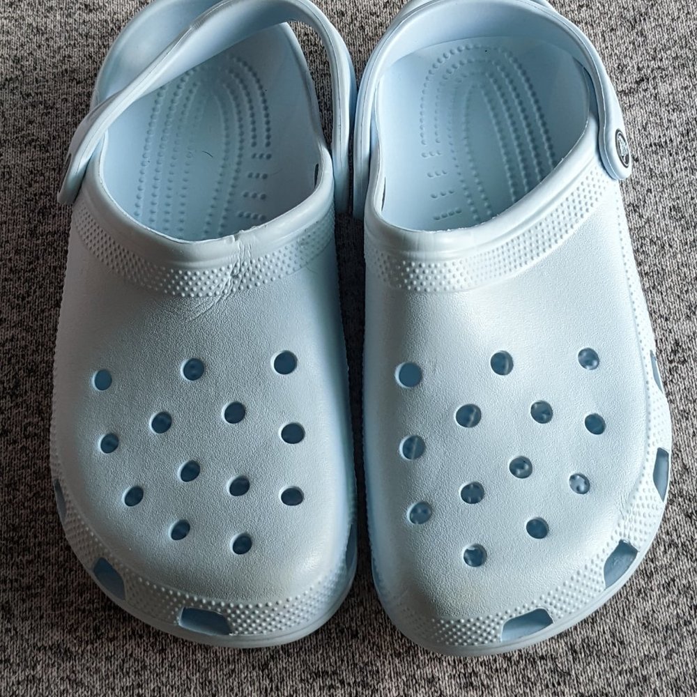 Light Blue Crocs